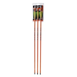 Dead Ringer 3-Pack of Youth Arrows | Archery 26" Fiberglass Arrows Ideal for Beginning Target Archer | Practice Arrows for Bows with Up to 29 lb. Draw Weight, Orange