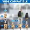 Turbo Nozzle Pressure Washer Tips 4000PSI Max (Max 5000 PSI),