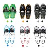 Snowshoes,Lightweight Aluminum Frame,13-Point Heavy Duty Crampons,UV Shoe Decking, and Ratchet