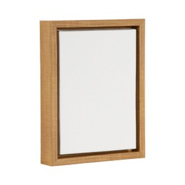 Kate and Laurel Sylvie Blank Framed Canvas Wall Art, 8x10 Natural, Modern Empty Canvas for Paint-Your-Own Art, Ready to Paint Premium Canvas Already Framed