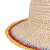 Lipodo Straw Hat Bell Shape - Natural Coloured Hat Made