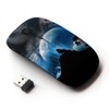 KawaiiMouse [ Optical 2.4G Wireless Mouse ] Wolf Moon Mountain