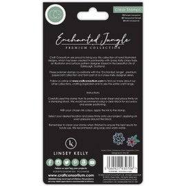 Craft Consortium A5 Clear Stamps-Enchanted Jungle