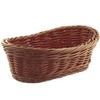 Nagao 01012020 Basket Washable Fruit Basket, Boat Shaped, Brown, 7.9