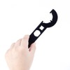 PEUTIER Multifunctional Buffer Tube Nut Wrench, Carbon Steel Armorer Wrench