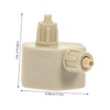 Mikinona Diy Aquarium Air Pump Co2 Generator Bottle Caps 2pcs