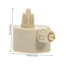 Mikinona Diy Aquarium Air Pump Co2 Generator Bottle Caps 2pcs Easy Setup Aquarium Accessories