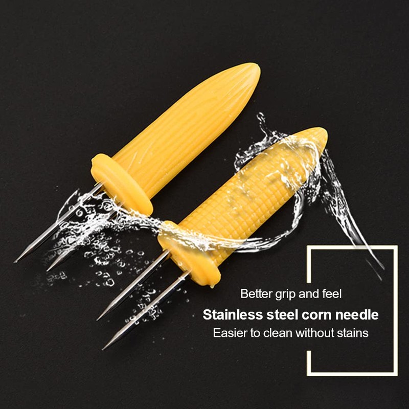 20 PCS/Set Corn on The Cob Holders,Stainless Steel Corn Cob