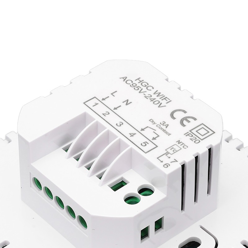 86 Wifi Smart Thermostat Remote APP Voice Control Touch Screen