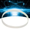90 Teeth Lathe Drive Belt, Mini Lathe Belt Transparent Polyurethane