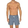 D.E.A.L International Boxershorts Blau & Rot Kariert Größe XXL