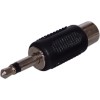 Adapter Audio 3.5mm 1/8" Mono Plug Coax Audio RCA Female