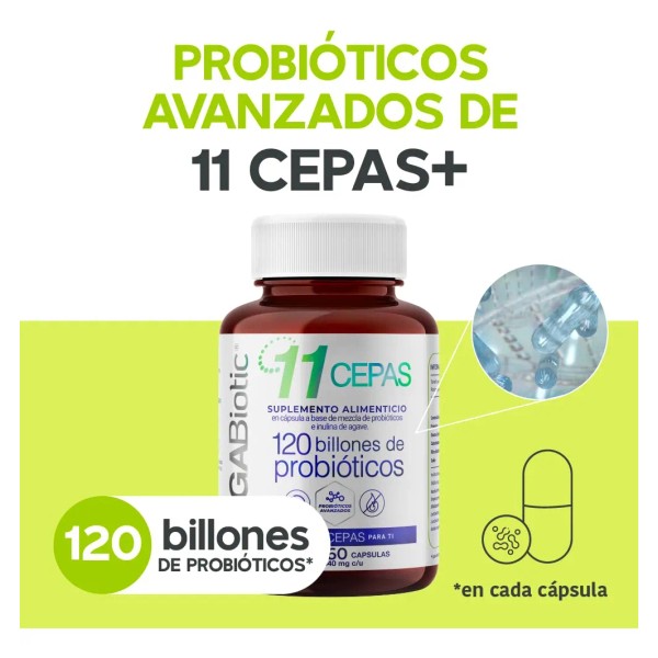 Probiticos 120 Billones Y 11 Cepas Para 60 Das (60