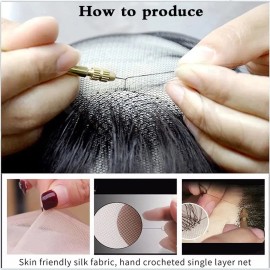 Barba Falsa Realista De Cabello Humano Para Fiesta