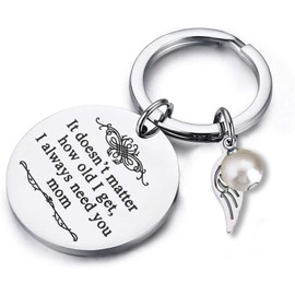 Mothers Day Gifts from Daughter Son, Birthday Gifts for Mom, Unique Christmas Mother's Day Keychain Gift