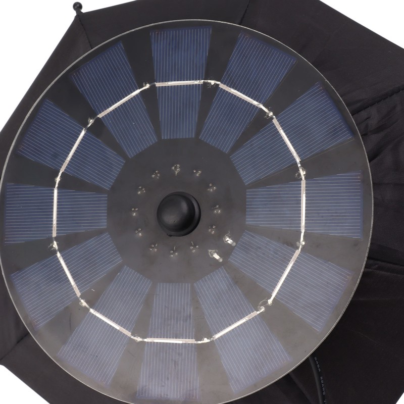 10W Solar Panel Phone Umbrella Rain Protection Phone Stand Charging