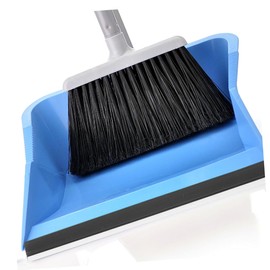 Angoily 2pcs Dustpan Replacement Edges with Inlet Pressing Strips Heavy Duty Garbage Shovel Edge Protectors for Broom and Dustpan Ideal for Home and Commercial Cleaning