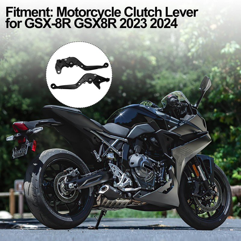 for Suzuki GSX-8R Motorcycle Clutch Lever Folding Extendable Adjustable Clutch