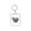 Deknudt Frames S66GA1 3,5x4,5 Key ring transparent resin