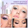 RoseFlower 12 Pieces Diamond Glitter Eyeliner Liquid Set 12 Colours