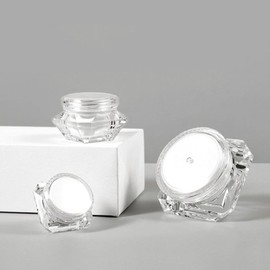 High-transparency empty cosmetic bottle cream lotion container 5g / 고투명 화장품 공병 크림 로션 용기 5g