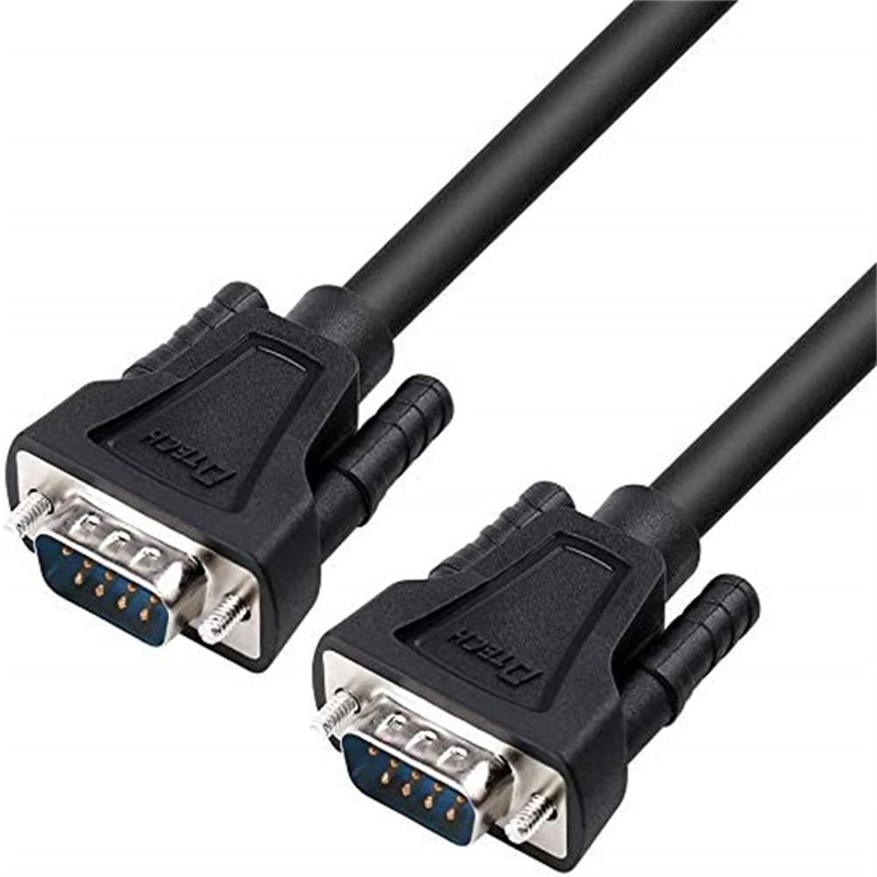 DTECH 1.5 Foot DB9 Serial Cable COM Port Male to