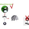 Pack of 300/600 Rubber Fishing Bobber Stoppers, 6 in 1