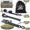 JACO Heavy Duty Ratchet Straps - 1.6 inch x 8
