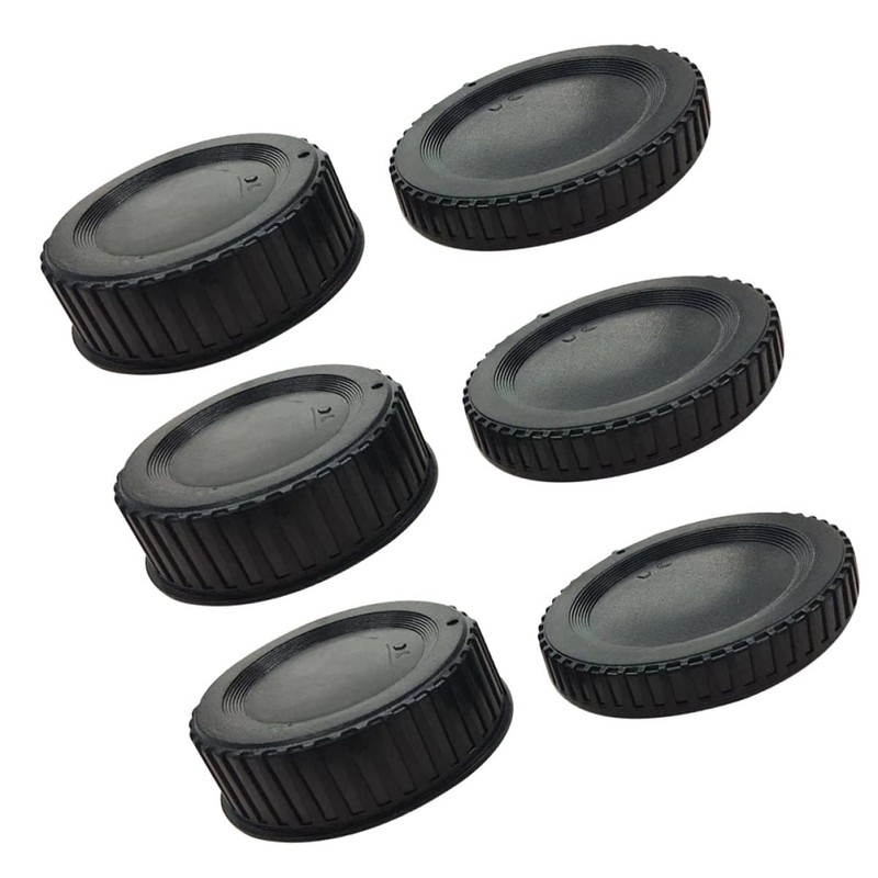 Operitacx 5 Set DSLR Camera Body Cap Set with Rear