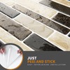 WOWSTAR 10-Sheet Peel and Stick Backsplash Tile for Kitchen Wall,