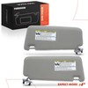 A-Premium Left & Right Sun Visor Compatible with Toyota Camry