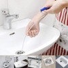 5 in 1 Sink Snake Drain Auger Hair Catcher, Drain