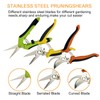 Pruning Shears, 5 Pack Garden Shears with Gardening gloves, Clippers
