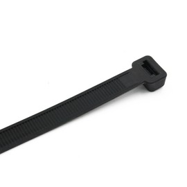 Wideskall® 12" inch Super Heavy Duty 150 Lbs Nylon Cable Zip Tie Black Wire (Pack of 10)