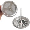 French Press Replacement Screens, 6 Pack, Stainless Steel Reusable Mesh