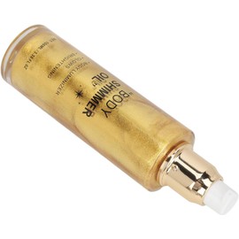 Body Glitter Oi, Líquido Radiante y Atractivo para Resaltar el Cuerpo, Cuidado Hidratante de Larga Duración para la Piel, para Cara, Pierna y Brazo (GOLD)