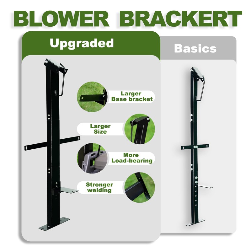 Heavy-Duty Backpack Leaf Blower Rack for Trailers | Leaf Blower