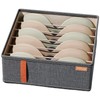 Wardrobe Clothes Organizer 6-20 Grids Clothes Trousers Jeans Storage B
