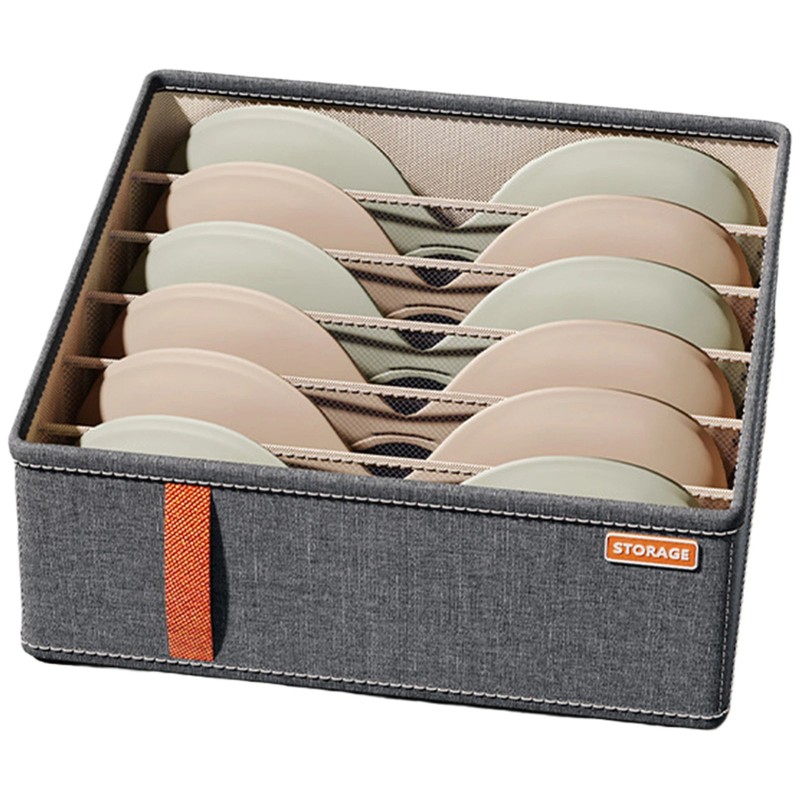 Wardrobe Clothes Organizer 6-20 Grids Clothes Trousers Jeans Storage B