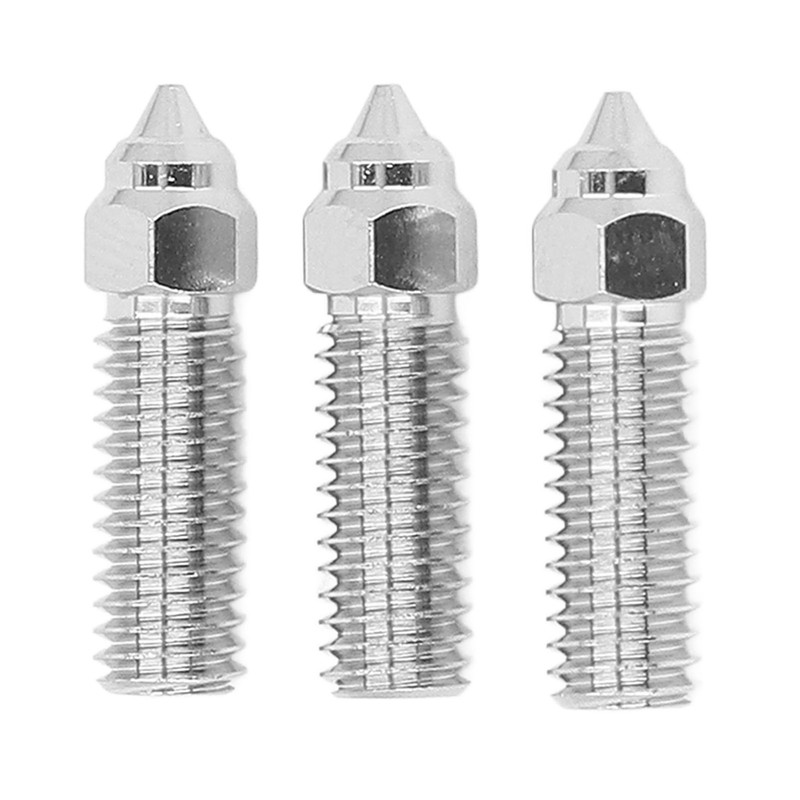3Pcs 3D Printer Extruder Nozzle 1.75mm M6 High Speed Hotend