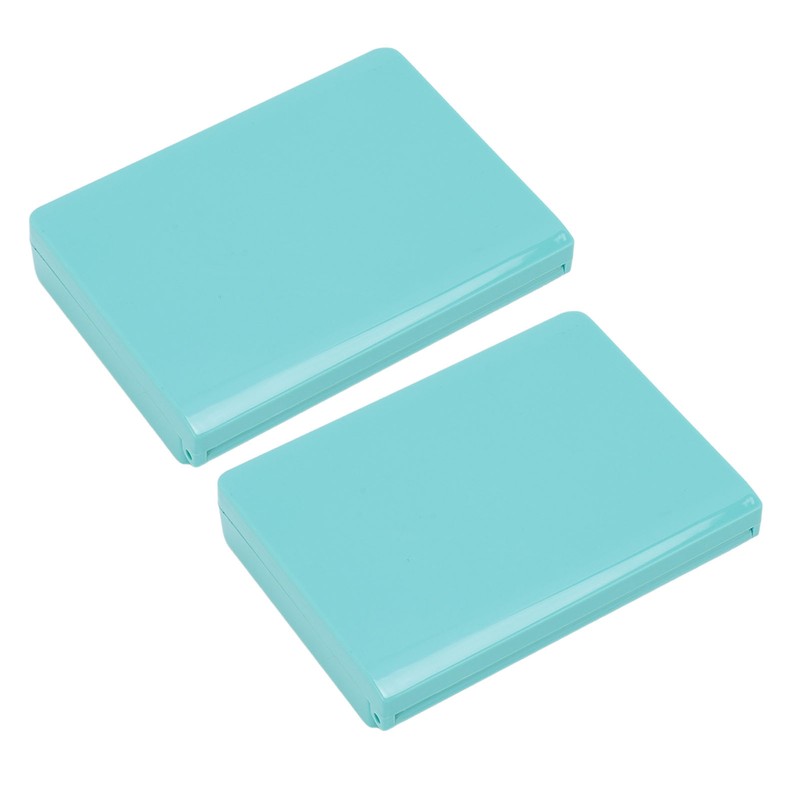 2Pcs Portable Watercolor Box Detachable Easy to Clean Compact Mini