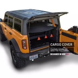 GPCA Bronco Cargo Cover -compatible with Ford Bronco 2021+ Hardtop more privacy
