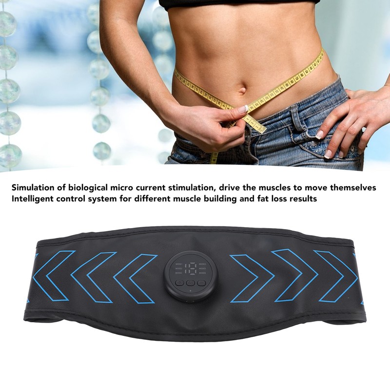 Abs Stimulator Abs Muscle Trainer 6 Modes Adjustable Abdominal Muscle