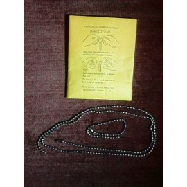 Two U.S. Issue Stainless Steel Dog Tag Chain Sets.  NEW.