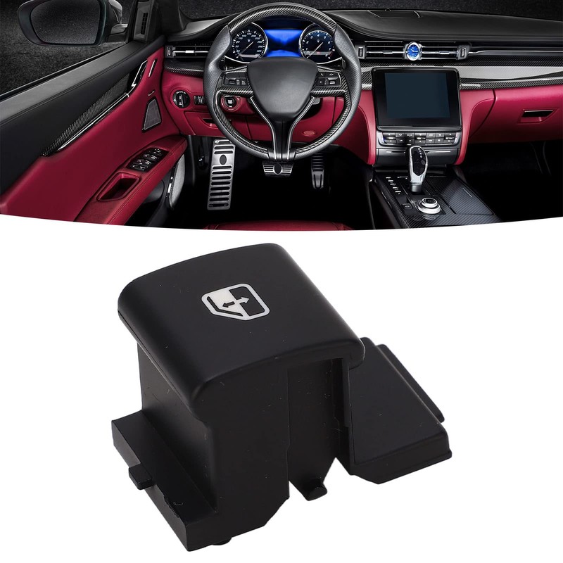 Power Window Master Switch Button Cover, ABS Plastic Window Switch