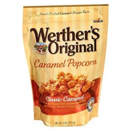 Storck USA LP Werther's Original Caramel Popcorn, 170g/6oz. Gluten Free