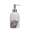 Croydex Art by Steven Brown Angus McCoo Soap Dispenser, Ceramic,