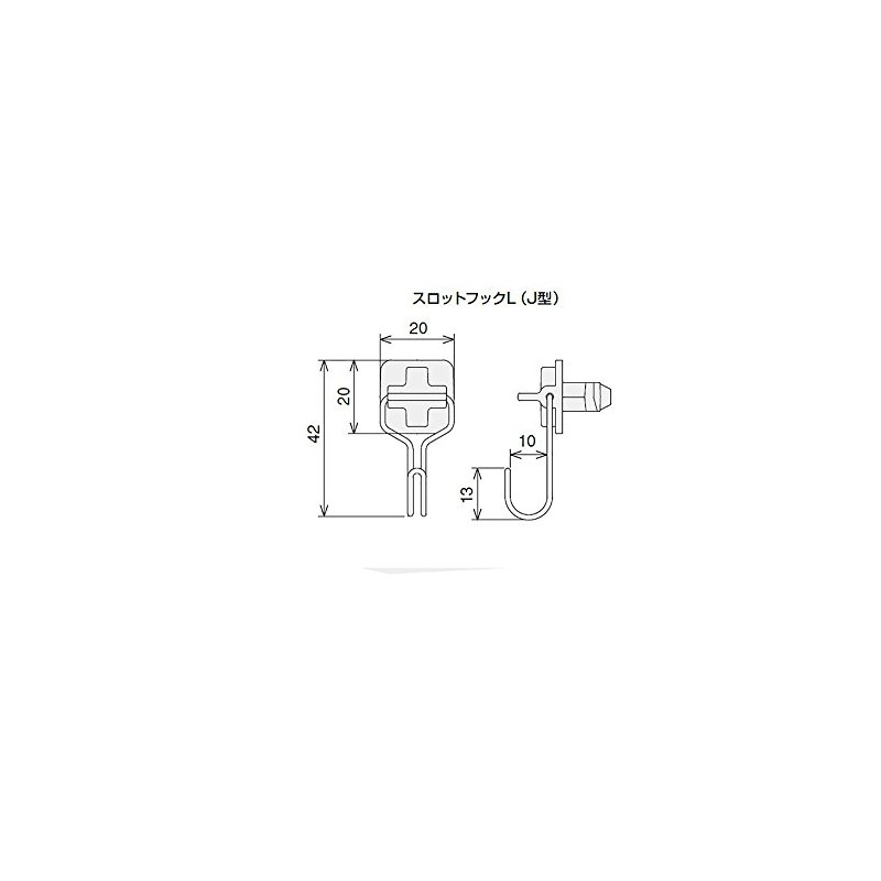 SUS (esuyuuesu) Slots Hooks L (J) SFK – k33j Set