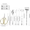 8-Piece Seafood Tool Set, Lobster Crab Cracker Tools, Stainless Steel