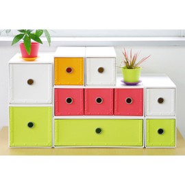 八幡化成 小物収納 way-be File store's vivant(ファイルストアーズ ヴィヴァン) fs-720 ピンク